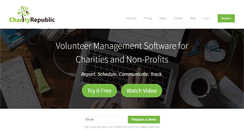 Desktop Screenshot of charityrepublic.com